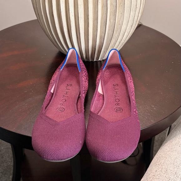 Rothy's Shoes - Rothy's Plum and Blue Flats